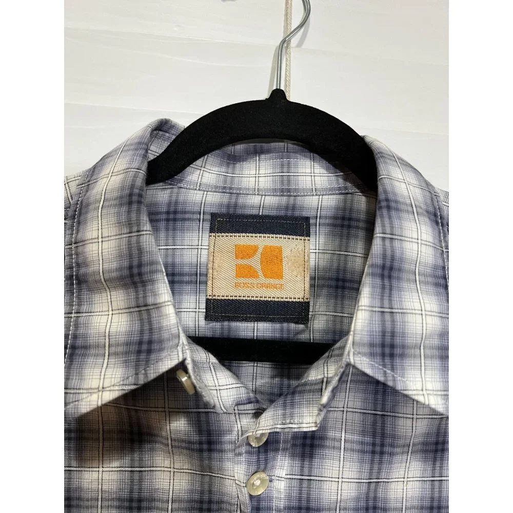 Hugo Boss‎ Orange Long Sleeve Button Up Shirt - Size L